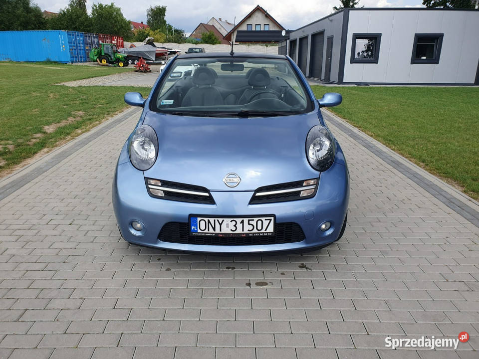 Nissan Micra 16 benzyna 110 Cabrio Panorama benzyna Micra opolskie Strobice