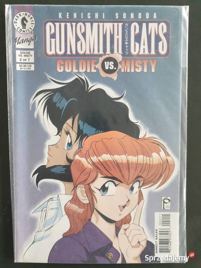 Manga Gunsmith Cats Goldie vs Misty 3 komiksy Gdynia