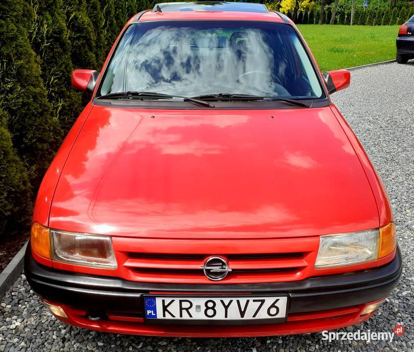Opel Astra RARYTAS 95000 Klimatyzacja Szyberdach nieuszkodzony Kraków sprzedam