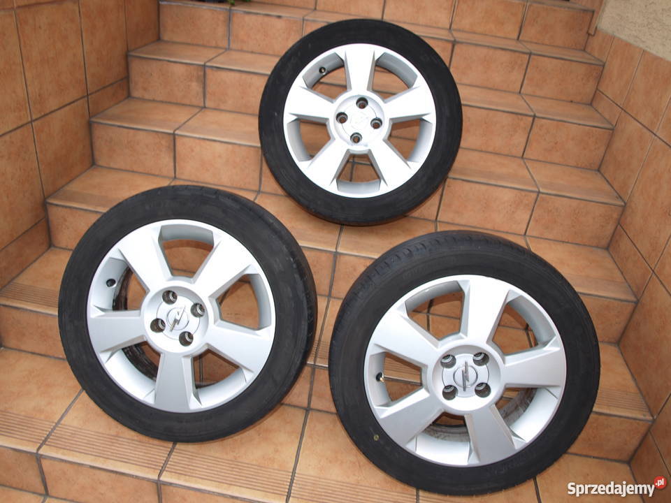 Opel felgi alufelgi 16 oryginalne 3 sztuki Kalisz