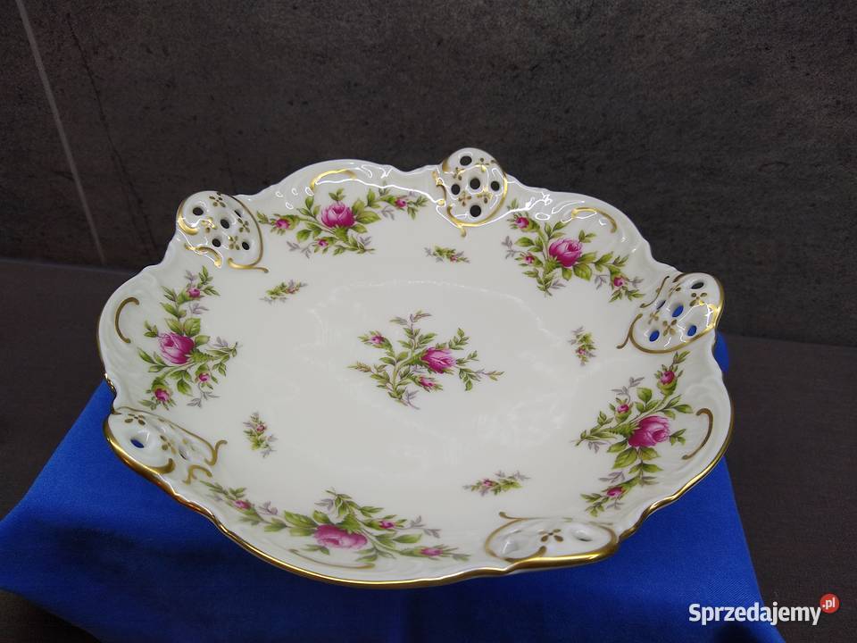 Patera Rosenthal Moliere Moosrose na 3 nóżkach Kalisz