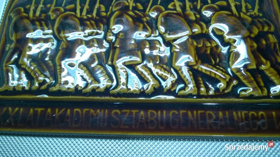 Plakieta XXX lat Akademii Sztabu Generalnego mazowieckie Warszawa