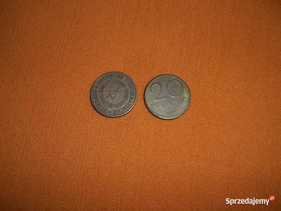 Monety NIEMCY DDR zestaw 23 Łódź