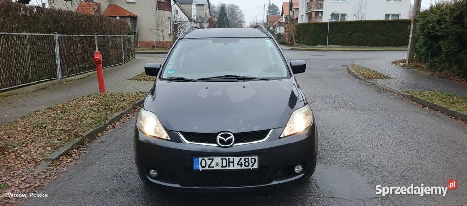 Mazda 5 2006 189 przebiegu manualna Wołów