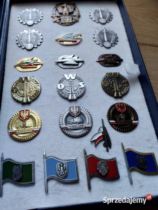 Zestaw Odznak Wojska Polskiego Poznań