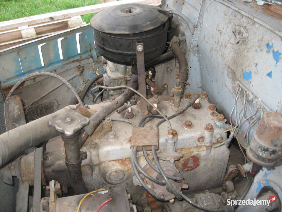 Gaz 69 z dokumentami Poznań