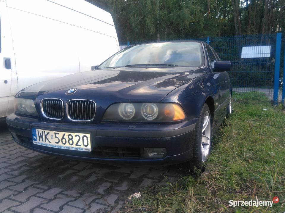BMW 540i 4.4 Benzyna + GAZ 1998 / uszkodzona / ODPALA