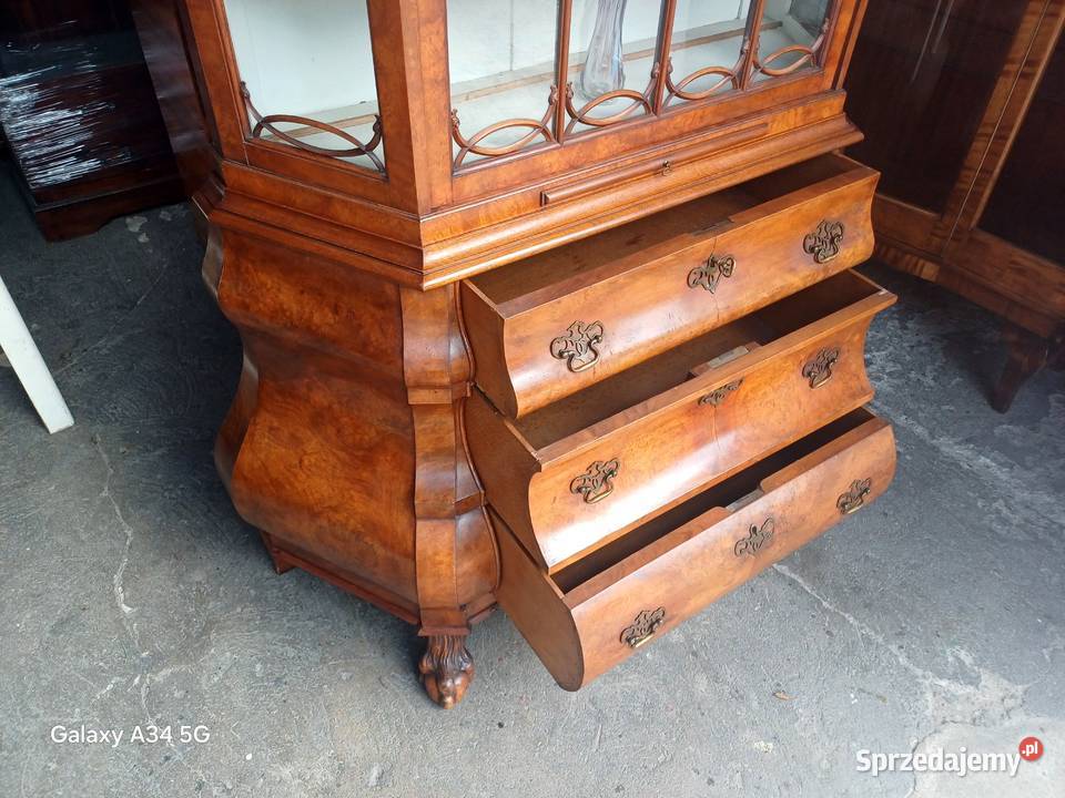 Oryginalna Witryna Ludwik Filip XIX XX w Suchorzew