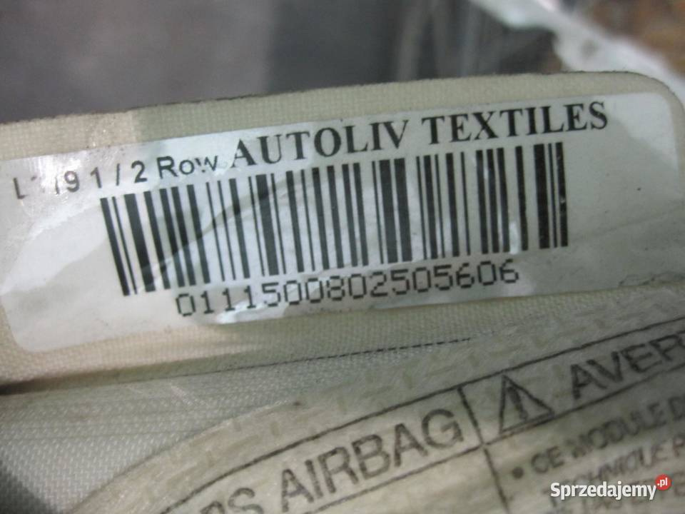 LAND ROVER DISCOVERY III 08r kurtyna lewy przód