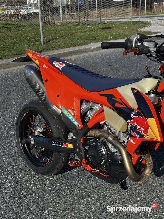 KTM 500 EXCF Supermoto 2022 35 mth Akrapovi LHRB Rok produkcji 2022 Kraków sprzedam