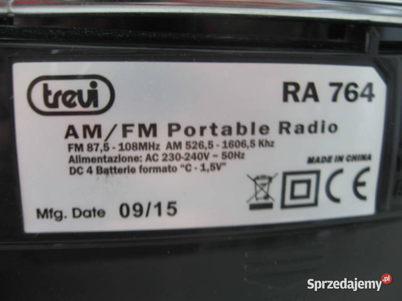 Radio Trevi RA764 LOMBARDI podkarpackie Rzeszów