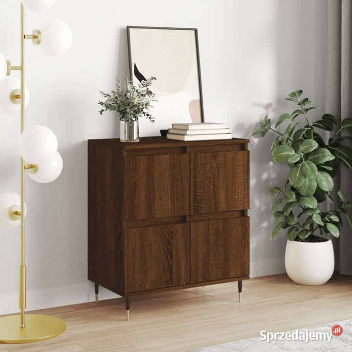 Komoda brązowy dąb 60x35x70 materiał Meble Warszawa