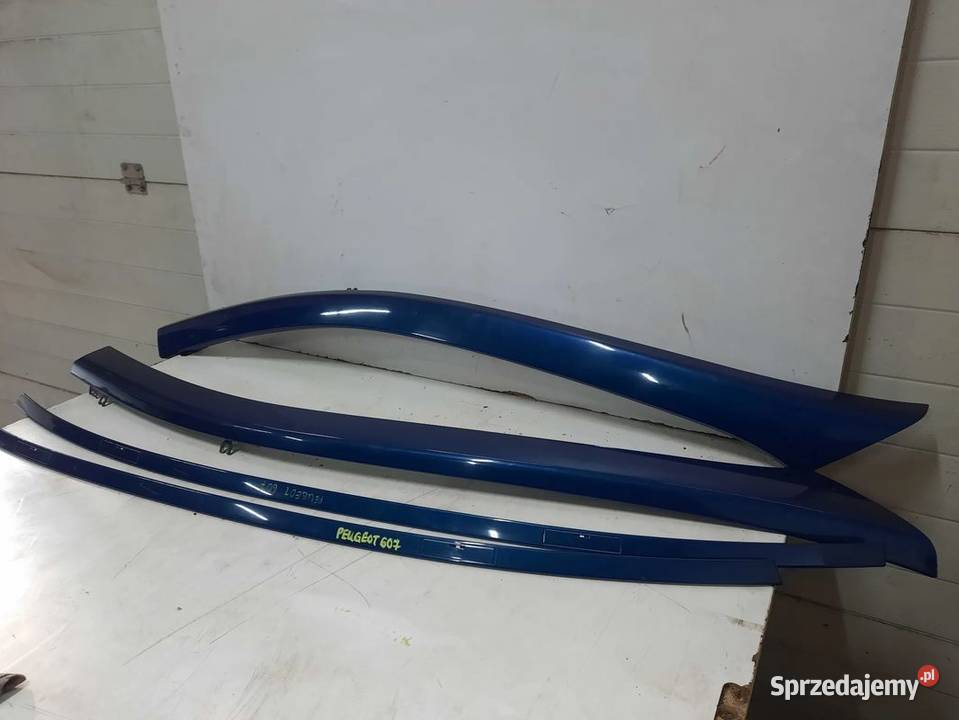 PEUGEOT 607 LISTWA OSŁONA SŁUPKA PRZÓD PRAWA Włoszczowa