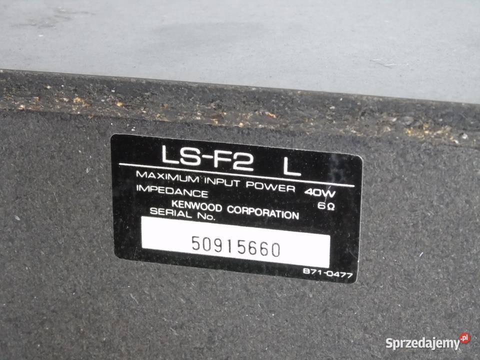 Kolumny Kenwood sprawne świetne stereo WYSYŁKA Jasło