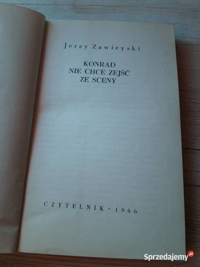 Konrad nie chce zejść ze sceny Jerzy Zawieyski śląskie Bielsko-Biała