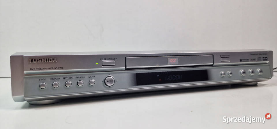 DVD CD player TOSHIBA SD220E SD 220 E stereo Międzychód