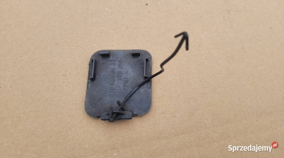 MERCEDES W220 ZAŚLEPKA HAKA ZDERZAKA TYL osobowe śląskie Ruda Śląska