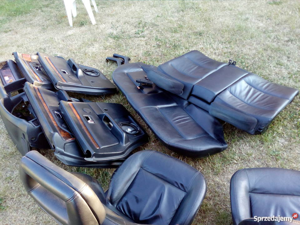 Audi 80 B4 Sedan skóry skóra komplet drewniane Oleszno