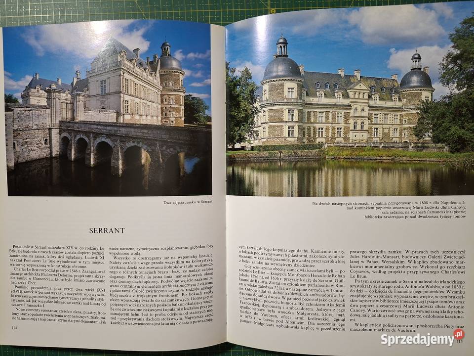 Złota księga Zamki Loarą Bonechi Poradniki, albumy i reportaże Kraków sprzedam