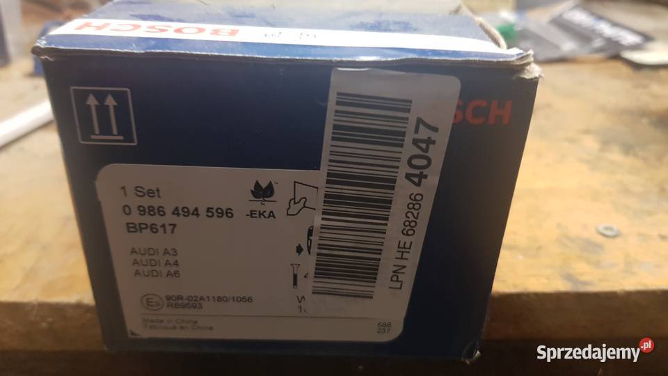 klocki hamulcowe A3A4A6 C1 Toyoya Yaris Sanok sprzedam
