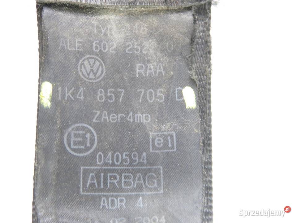 PAS LEWY PRZEDNI VW GOLF V 1K1 1K4857705D osobowe