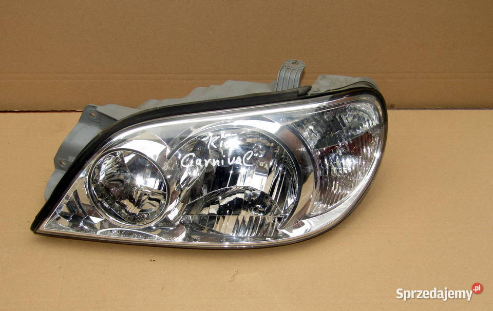 LAMPA PRZEDNIA LEWA PRAWA KIA CARNIVAL I 9904r Rok produkcji 2003 Mysłaków