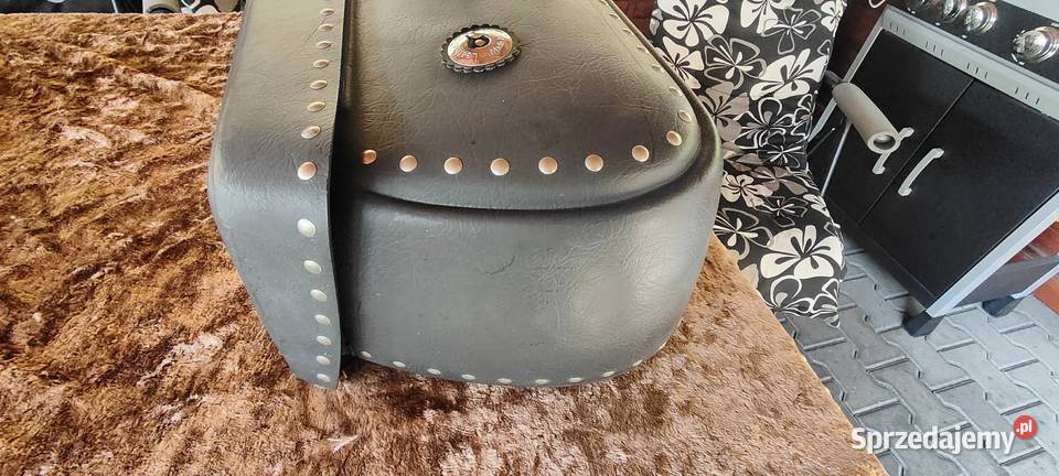Kufer Sakwa LeatherLyke Harley Davidson prawy Orzesze