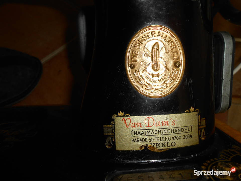 Sprzedam maszynę do szycia Singer zabytkową Baranów