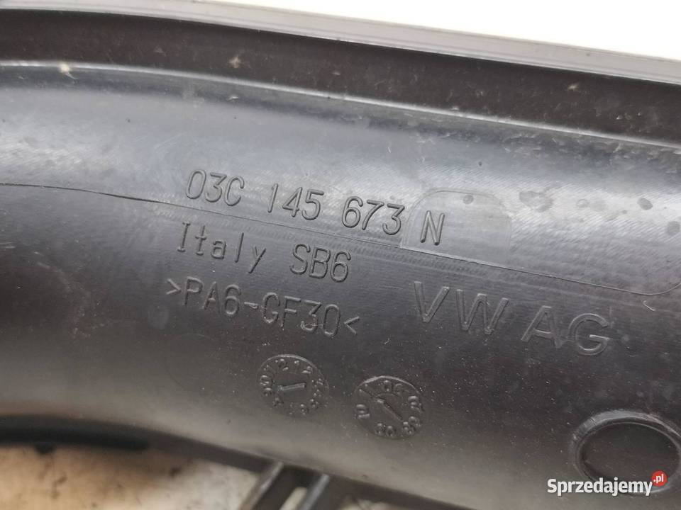 DOLOT POWIETRZA 03C145673N 14 TSI Audi A3 II