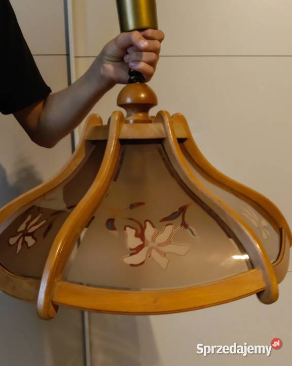Lampa z czasów PRLu Dom i Ogród Zabrze