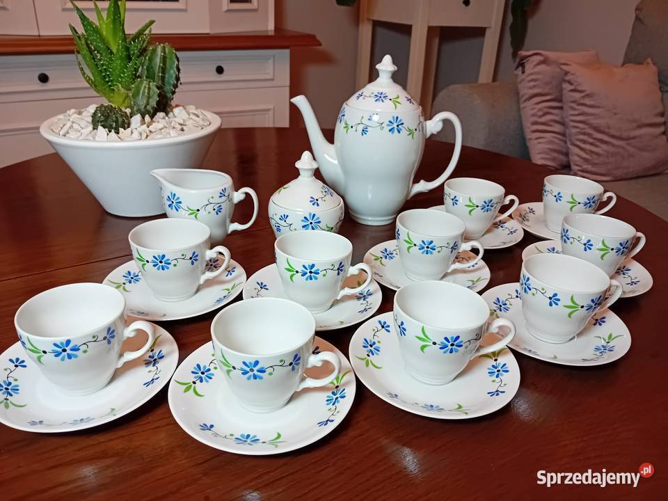 Serwis porcelana Włocławek PRL Słomniki