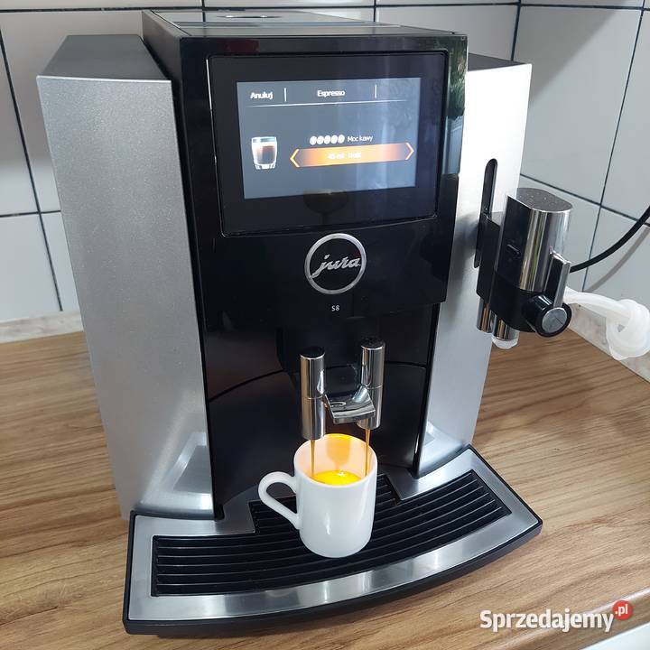 Ekspres do kawy Jura S8 EA Moonlight Silver z AGD drobne Warszawa