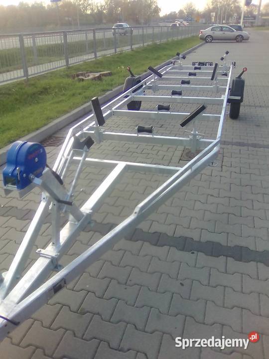Przyczepa podłodziowa łodzi pychowki 75 m i pomorskie Gdańsk