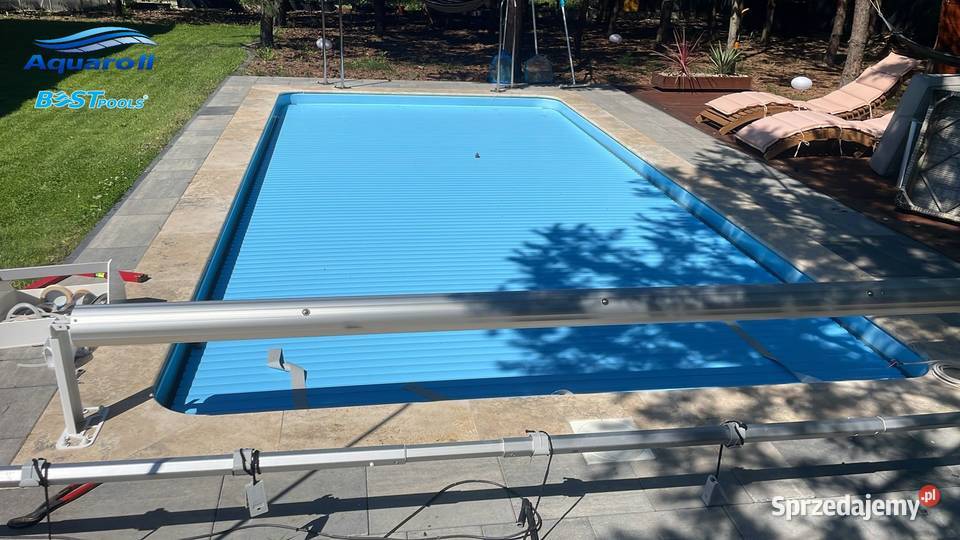Automatyczna nawodna roleta basenowa 50x30m Kielce