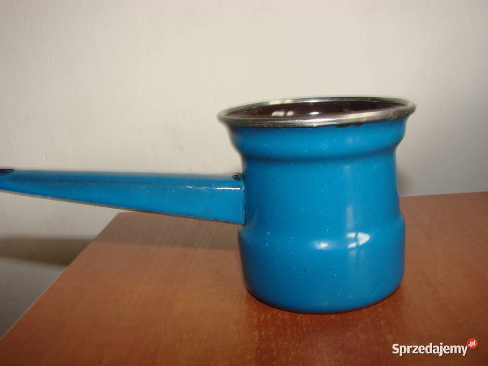 mały emaliowany rondelek pomorskie Pruszcz Gdański