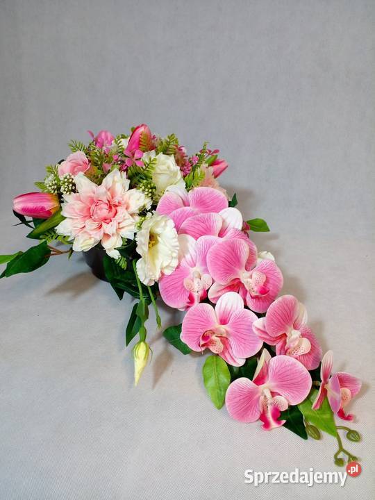 Komplet nagrobny kompozycja stroik Dobroszyce