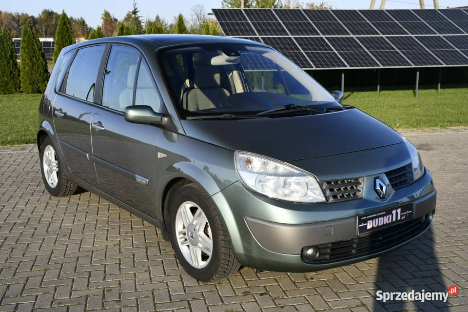 Renault Scenic 20b DUDKI11 KlimatronicNavi2x wielofunkcyjna kierownica łódzkie Kutno sprzedam