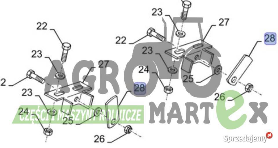 84017312 POKRYWA CNH dolnośląskie Wichrów