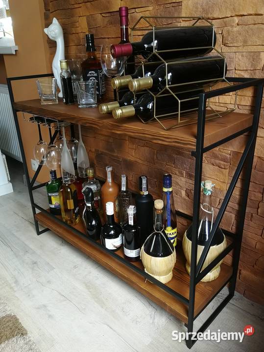 Barek na alkohol STARE DREWNO Loft Rustic Retro Ozorków