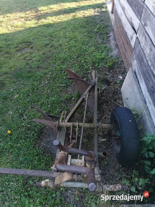 pług dwuskibowy Słupca sprzedam