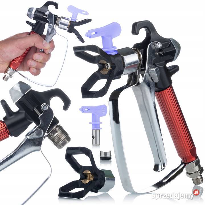 Pistolet Malarski Rosfix UltraSpray RedJet RJ1 Ludźmierz