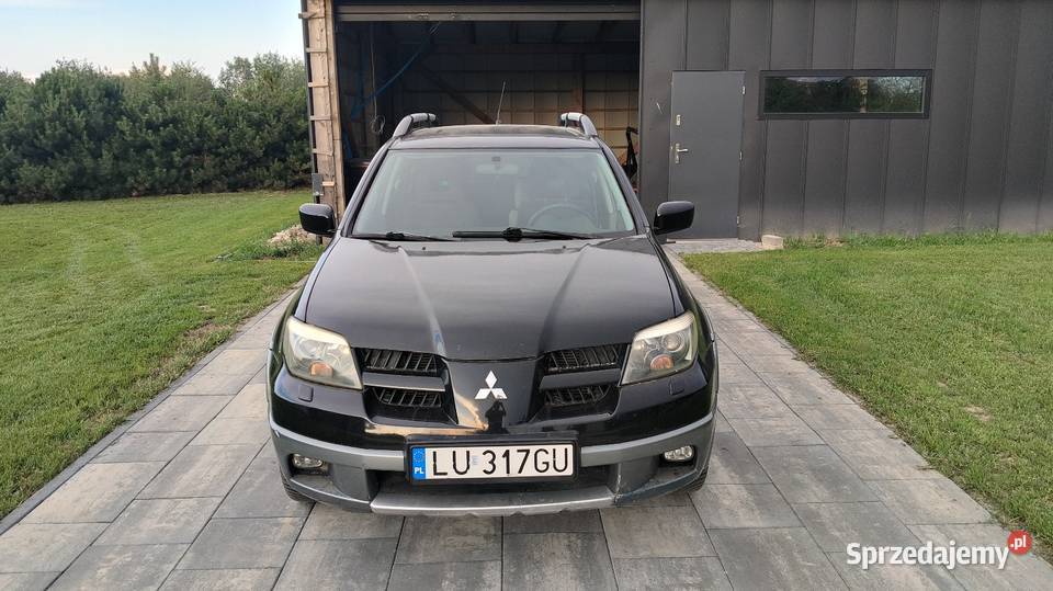 Mitsubishi OUTLANDER 24 Mivec LPG STAG napęd 4WD nieuszkodzony Lublin