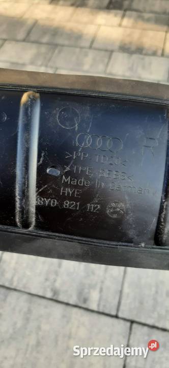 Wygłuszenie błotnika audi A3 8Y prawy 8Y0821112 osobowe Dąbrowa Tarnowska