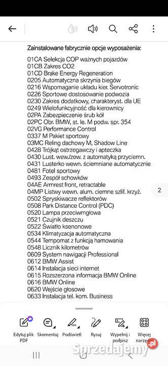 BMW X1 kurtyny powietrzne łódzkie Pabianice
