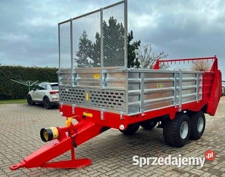 Rozrzutnik obornika 8t tandem dwuosiowy podlaskie Łomża