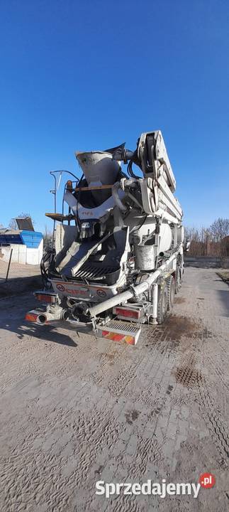 Pompogruszka Iveco Magirus 410 E37 H 28m Pompy do betonu Ślesin
