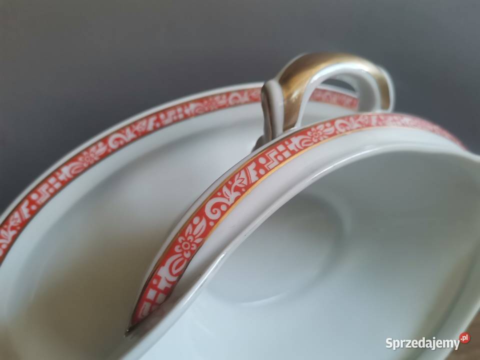 Stara przedwojenna sosjerka porcelana Katowice