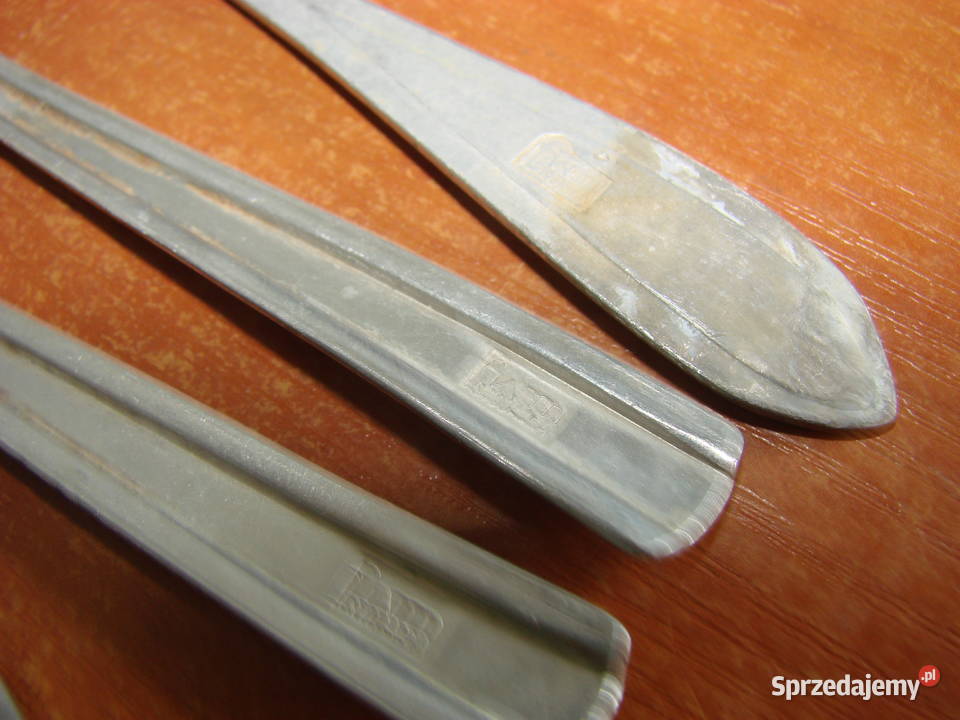aluminiowe łyżeczki PRL Pruszcz Gdański sprzedam