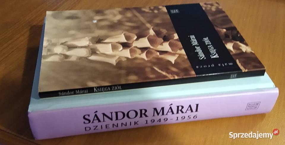 Dziennik 19491956 Sandor Marai 2017 Księga ziół Gdańsk