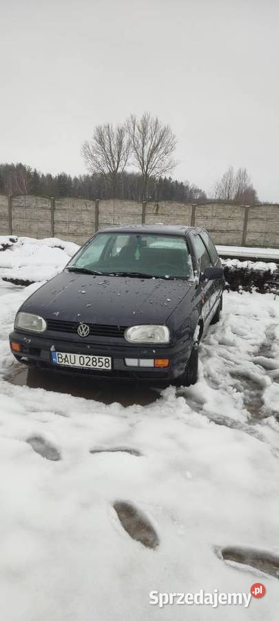 Volkswagen Golf III 16 Benzyna 1600cm3 Golf Dąbrowa Białostocka